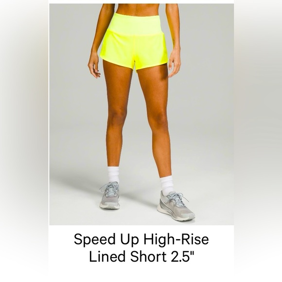 Lululemon Speed Up High Rise Lined Short- 2.5”- New with Tags - Picture 1 of 5